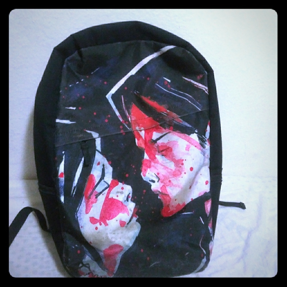 Used Hot Topic MCR Backpack - Picture 1 of 3